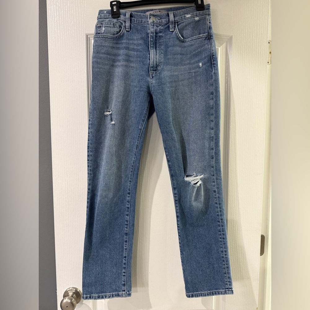 Joe's Jeans Mid‎ Rise Straight Leg Distressed W27 RN 149497